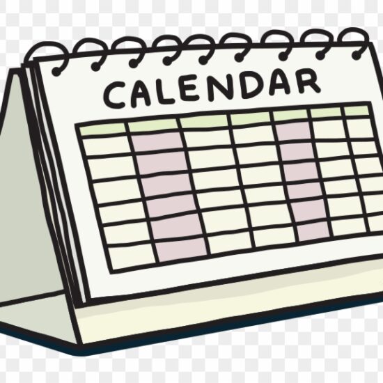 Picture of a calendar